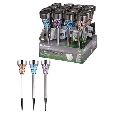 Светильник СС "Мозаика" на солнечных батареях, сталь, в ассортименте, ДБ, TDM Светильник СС "Мозаика" на солнечных батареях, сталь, в ассортименте, ДБ, TDM