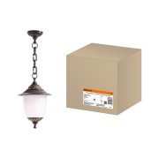 Светильник Прага Эл-11-70Б 60 Вт Е27 подвесной бронза TDM