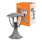 Светильник садово-парковый "СИТИ" НТУ 07-60-001 У1 4-х гранник напольный серый TDM
