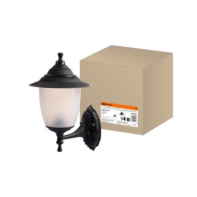 Светильник Прага Эл-11-71 60 Вт Е27 настенный вверх черный TDM Светильник Прага Эл-11-71 60 Вт Е27 настенный вверх черный TDM