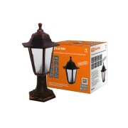 Светильник садово-парковый НТУ 06-60-001 шестигранник, стойка, пластик, расс.пластик, медь TDM