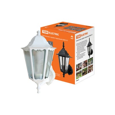 Светильник 6060-21 садово-парковый шестигранник, 60Вт, вверх, белый Светильник 6060-21 садово-парковый шестигранник, 60Вт, вверх, белый