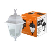 Светильник садово-парковый НСУ 04-60-001 четырехгранник, подвес, пластик, белый TDM