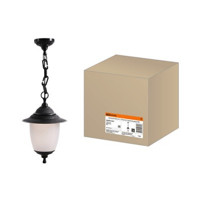 Светильник Прага Эл-11-70 60 Вт Е27 подвесной черный TDM Светильник Прага Эл-11-70 60 Вт Е27 подвесной черный TDM