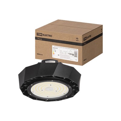 Светильник ДСП-04-120 UFO 120 Вт, 18 000 лм, 5000 К, 100-277 В, IP65, TDM Светильник ДСП-04-120 UFO 120 Вт, 18 000 лм, 5000 К, 100-277 В, IP65, TDM