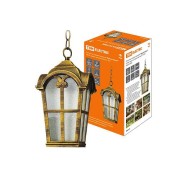 Светильник садово-парковый "Братья Гримм" 100 Вт, подвес, шагрень/бронза, Е27, TDM