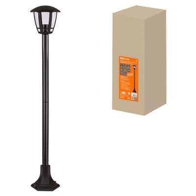 Светильник садово-парковый "СИТИ" НТУ 07-60-004 У1 6-ти гранник на стойке h=1120 мм черный TDM Светильник садово-парковый "СИТИ" НТУ 07-60-004 У1 6-ти гранник на стойке h=1120 мм черный TDM