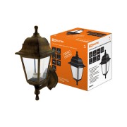 Светильник садово-парковый НБУ 04-60-001 четырехгранник, настенный, пластик, бронза TDM