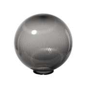 Рассеиватель шар ПММА 400 мм дымчатый призма (байонет 145 мм) TDM