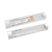 Светильник СПО 3017 (с решеткой), под лампу LED Т8/G13 2х60 Народный