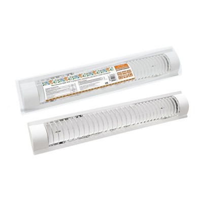 Светильник СПО 3017 (с решеткой), под лампу LED Т8/G13 2х60 Народный Светильник СПО 3017 (с решеткой), под лампу LED Т8/G13 2х60 Народный