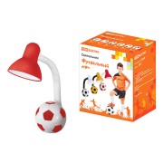 Светильник Футбольный мяч настол. 40Вт Е27 красно-белый TDM
