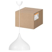 Светильник НСБ 3526/1 "Steel" 40 Вт, Е14, белый, шнур белый TDM