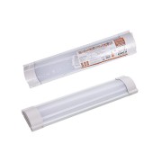 Светодиодный светильник LED ДПО 3017 1800 лм 2х9 Вт, 4000К (термопак) Народный