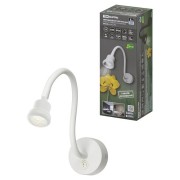 Спот на гибком основании СГС-03, 3 Вт, COB, 270 лм, 4000 К, IP20, "Кассия", с выкл., белый, TDM