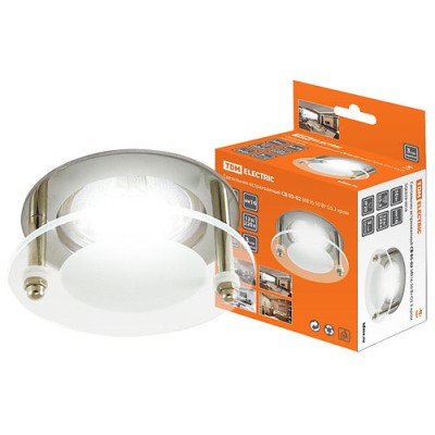 Светильник встраиваемый СВ 05-02 MR16 50Вт G5.3 хром TDM Светильник встраиваемый СВ 05-02 MR16 50Вт G5.3 хром TDM