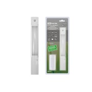 Светильник LED280х37 линейный, 1,3 Вт, акк.Li-Pol 900 mAh, датчик движ. и освещ, USB, TDM