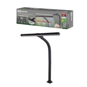 Светильник светодиод. струбцина СН-100, гибкий, сенс-димм, 10Вт, 3000-6000 К, авт.рег, черн. TDM