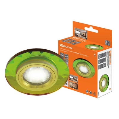 Светильник встраиваемый СВ 03-03 MR16 50Вт G5.3 мульти/золото TDM Светильник встраиваемый СВ 03-03 MR16 50Вт G5.3 мульти/золото TDM