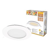 Светильник ультратонкий встраиваемый светодиодный "Даунлайт НАРОДНЫЙ" СВО (белый) 6 Вт 4000К