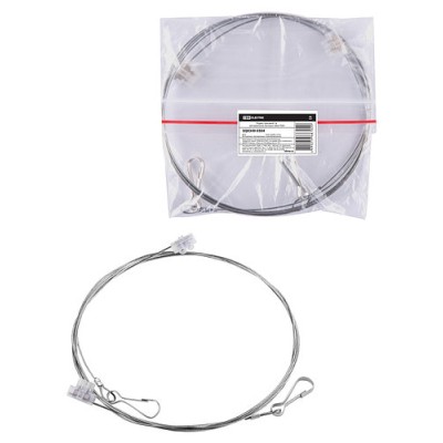 Подвес тросовый 1 м для крепления световых табло TDM Подвес тросовый 1 м для крепления световых табло TDM