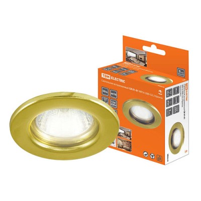 Светильник встраиваемый СВ 01-01 MR16 50Вт G5.3 бронза TDM Светильник встраиваемый СВ 01-01 MR16 50Вт G5.3 бронза TDM