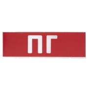 Сменное табло "ПГ" красный фон для "Топаз" TDM