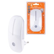 Ночник "Компьютерная мышь" с датчиком света, светодиодный, 0,5Вт, 220 В TDM