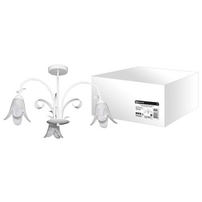 Люстра НCБ-12-04-3х40 «Адель» белый 3х40Вт E14 TDM Люстра НCБ-12-04-3х40 «Адель» белый 3х40Вт E14 TDM