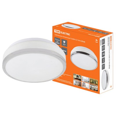 Светильник потолочный 2х60Вт E27 IP 44 СП 03 TDM Светильник потолочный 2х60Вт E27 IP 44 СП 03 TDM