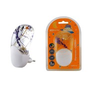 Ночник "Зима " с датчиком света, светодиодный,1Вт, 220 В TDM