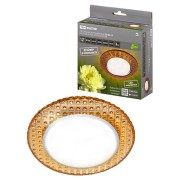 Светильник встраиваемый СВ 03-17 GХ53 230В LED подсветка 5 Вт золото/хром TDM