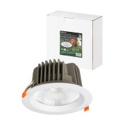 Светильник встраиваемый "Даунлайт" LED DCL-01-040 40 Вт, 4000 К, 80 Ra, IP20, прозрачный расс., TDM