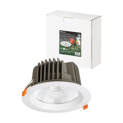Светильник встраиваемый "Даунлайт" LED DCL-01-040 40 Вт, 4000 К, 80 Ra, IP20, прозрачный расс., TDM Светильник встраиваемый "Даунлайт" LED DCL-01-040 40 Вт, 4000 К, 80 Ra, IP20, прозрачный расс., TDM