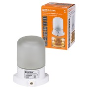 Светильник НПБ400 для сауны настенно-потолочный белый, IP54, 60 Вт, белый, TDM