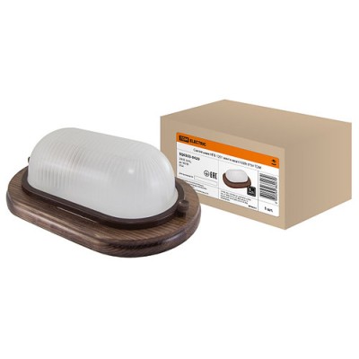 Светильник НПБ1201 венге овал 100Вт IP54 TDM Светильник НПБ1201 венге овал 100Вт IP54 TDM