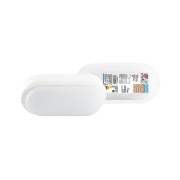 Светодиодный светильник LED ДПП 3801 8Вт 6500К IP65 белый овал 155*78*57 мм Народный