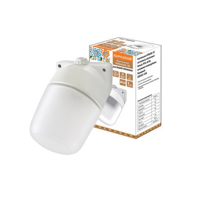 Светильник НПБ400-1П настенный, наклонный белый, IP54, 60 Вт, основание-поликарбонат, Народный Светильник НПБ400-1П настенный, наклонный белый, IP54, 60 Вт, основание-поликарбонат, Народный