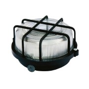 Светильник НПП 03-100-005.04 У3 (корпус и защитная сетка-квадрат, черный) TDM