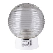 Светильник НББ 64-60-025 УХЛ4 (шар стекло "Кольца"/прямое основание) TDM