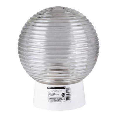 Светильник НББ 64-60-025 УХЛ4 (шар стекло "Кольца"/прямое основание) TDM Светильник НББ 64-60-025 УХЛ4 (шар стекло "Кольца"/прямое основание) TDM