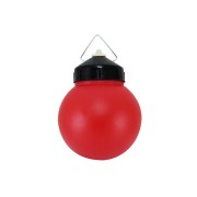 Светильник НСП 03-60-027 У1 (шар пластик красный) IP44 TDM