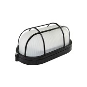 Светильник НПБ1402 черный/овал с реш. 60Вт IP54 TDM