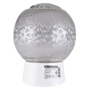 Светильник НББ 64-60-025 УХЛ4 (шар стекло "Цветочек"/наклонное основание) TDM