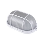 Светильник НПБ1202 белый/овал с реш. 100Вт IP54 TDM