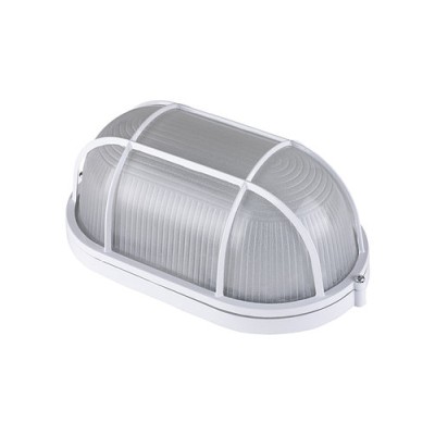 Светильник НПБ1202 белый/овал с реш. 100Вт IP54 TDM Светильник НПБ1202 белый/овал с реш. 100Вт IP54 TDM