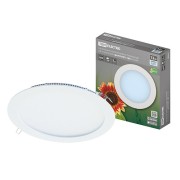 Светильник ультратонкий встраиваемый светодиодный "Даунлайт" СВО (белый) 12 Вт 4000К TDM