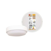 Светодиодный светильник LED ДПП 3901 8Вт 4000К IP65 белый круг 140*57 мм Народный