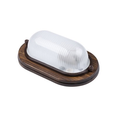 Светильник НПБ1401 венге овал 60Вт IP54 TDM Светильник НПБ1401 венге овал 60Вт IP54 TDM