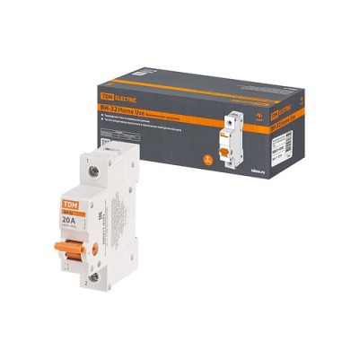 Выключатель нагрузки (мини-рубильник) ВН-32 1P 20A Home Use TDM Выключатель нагрузки (мини-рубильник) ВН-32 1P 20A Home Use TDM